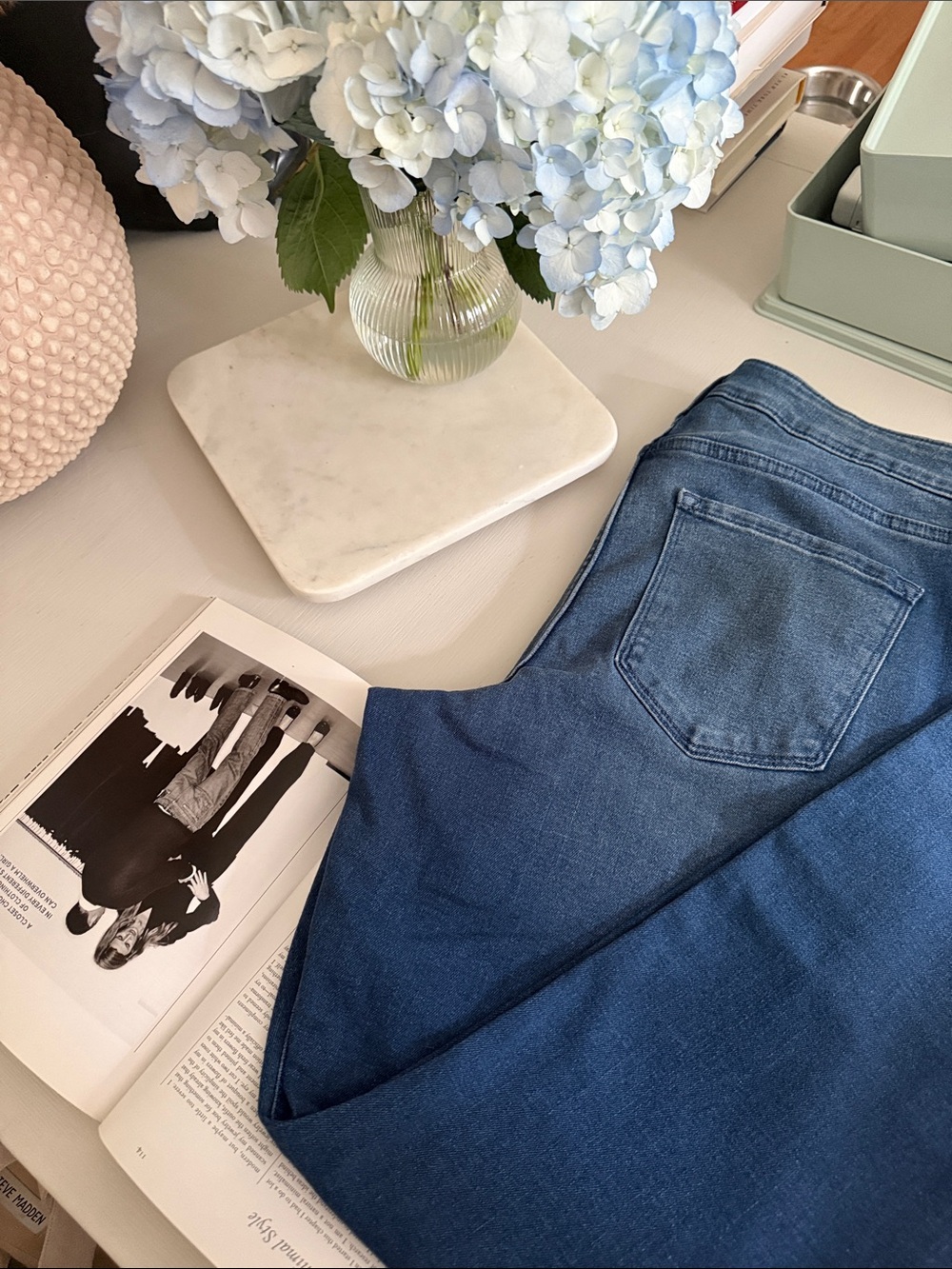 Old Navy Wow Straight Jeans in dark blue